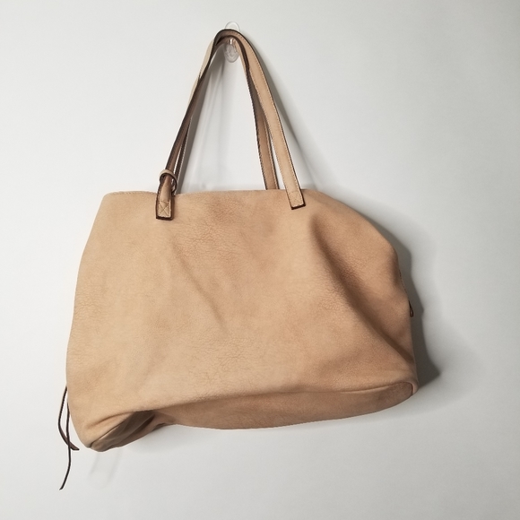 Free People Handbags - Free People Tan Stachel Bag Vegan Leather